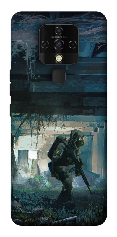 Чехол на TECNO Camon 16 SE Сталкер v7 фото 1 из 1