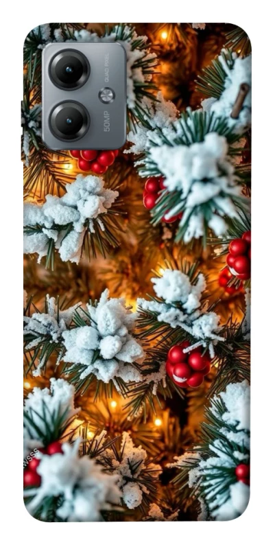 Чохол на Motorola Moto G14 Новорічний v22 фото 1 з 1