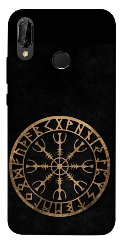 Чехол на Huawei P20 Lite Рунический круг v2 фото 1 из 1