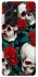 Чохол на Samsung Galaxy S21 Ultra skull and rose фото 1 з 1