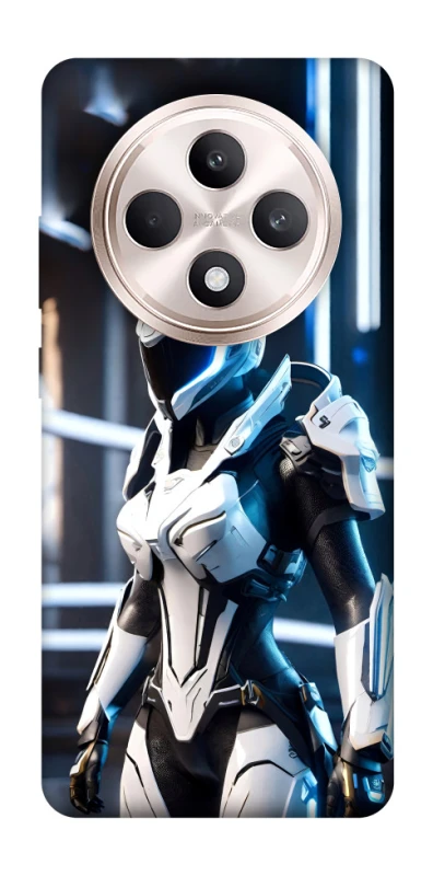 Чехол на Oppo Reno 12 F 4G/5G Cyber space girl ver.6 фото 1 из 1