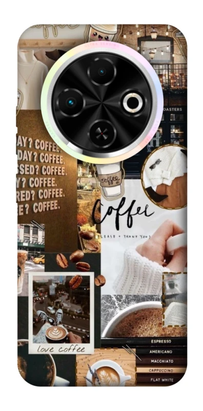 Чохол на TECNO Spark 30C Coffee vibes фото 1 з 1