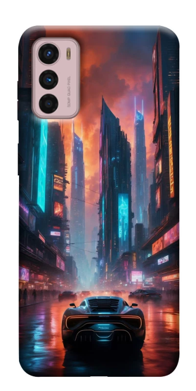 Чохол на Motorola Moto G42 Cyber city фото 1 з 1