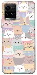 Чохол на Vivo Y21 / Y33s Funny Kittens ver.2 фото 1 з 1