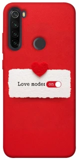 Чохол на Xiaomi Redmi Note 8T Love Mode ON фото 1 з 1