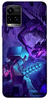 Чехол на Vivo Y21 / Y33s Minecraft dragon фото 1 из 1