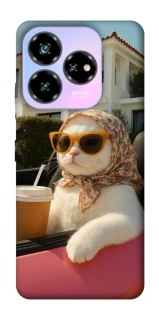 Чехол на ZTE Nubia V60 Stylish Cat Cruise фото 1 Чехол на ZTE Nubia V60 Stylish Cat Cruise фото 1 из 1