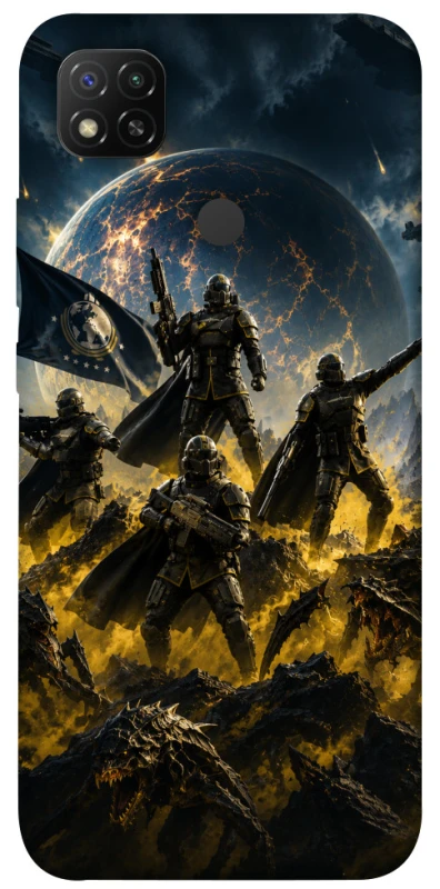 Чохол на Xiaomi Redmi 9C HELLDIVERS фото 1 з 1