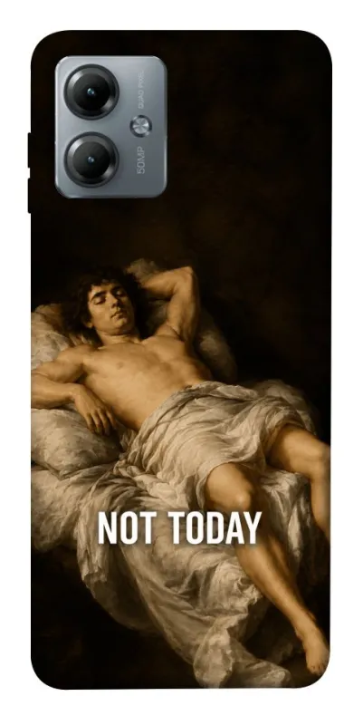 Чохол на Motorola Moto G14 Not Today фото 1 з 1