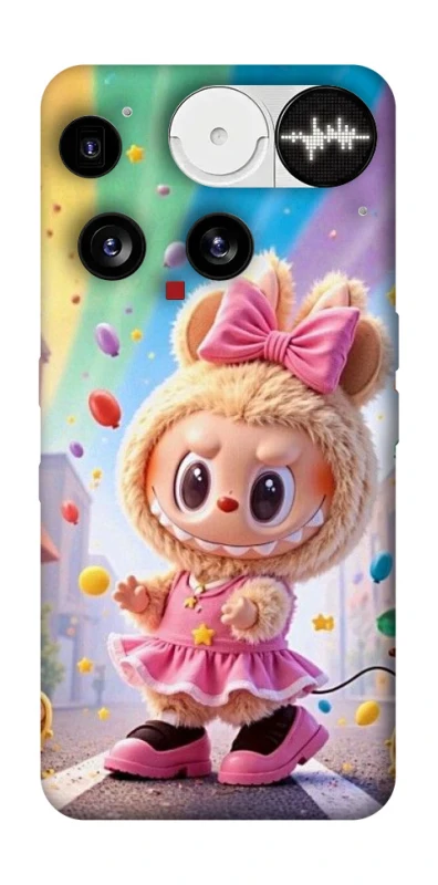 Чехол на Nothing Phone (3) Labubu rainbow фото 1 из 1