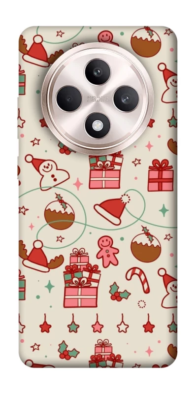 Чехол на Oppo Reno 12 F 4G/5G Новогодний v14 фото 1 из 1