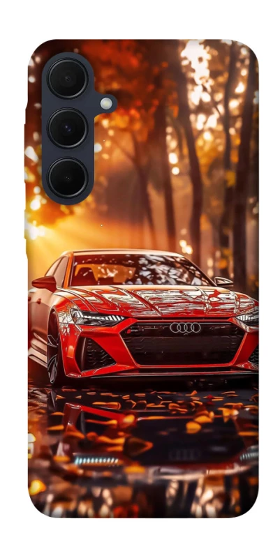 Чохол на Samsung Galaxy A55 Audi at sunset фото 1 з 1