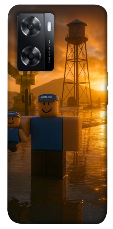 Чохол на Oppo A57s Roblox aesthetics ver.4 фото 1 з 1