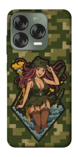 Чехол на ZTE Nubia V70 Design Military Waifu фото 1 из 1