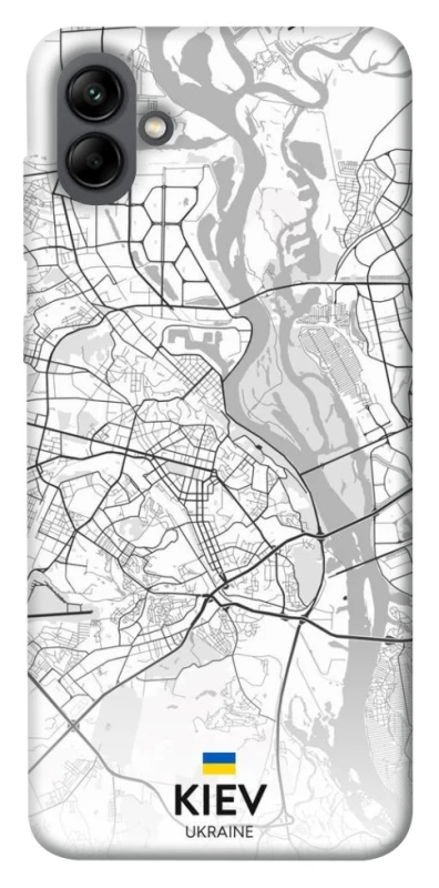 Чехол на Samsung Galaxy A04 Kiev white map фото 1 из 1