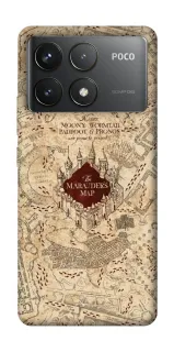 Чехол на Xiaomi Poco F6 Pro Marauders map фото 1 из 1