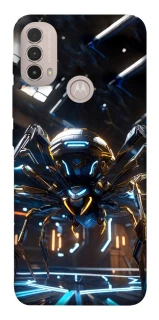 Чехол на Motorola Moto E40 Cyber ​​Spider фото 1 из 1