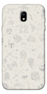 Чохол на Samsung J730 Galaxy J7 (2017) Star Wars background ver.1 фото 1 з 1