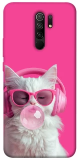 Чехол на Xiaomi Redmi 9 Pink kitty фото 1 из 1