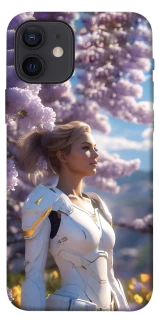 Чехол на Apple iPhone 12 (6.1") Cyber space girl ver.1 фото 1 из 1
