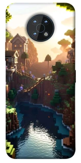 Чохол на Nokia G50 Minecraft sunset фото 1 з 1