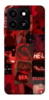 Чехол на ZTE Blade A35 4G Love collage ver.3 фото 1 из 1