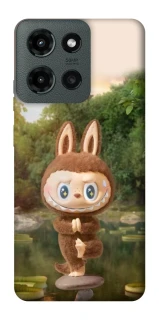 Чехол на Motorola Moto G Power (2025) Labubu Yoga фото 1 из 1