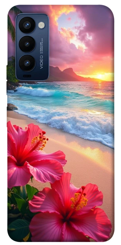 Чехол на TECNO Camon 18 Flowers v21 фото 1 из 1