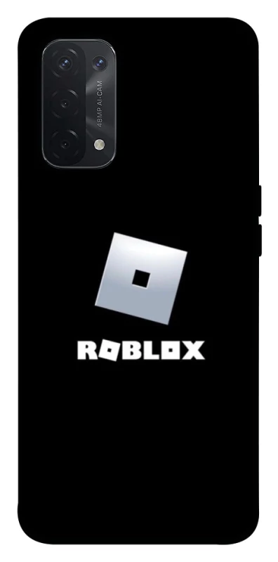 Чохол на Oppo A54 5G / A74 5G Roblox logo black фото 1 з 1