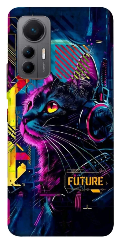 Чохол на Xiaomi 12 Lite Cyber Cat v2 фото 1 з 1