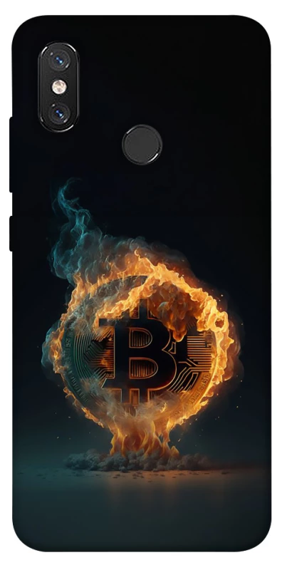 Чохол на Xiaomi Mi 8 Fire Bitcoin фото 1 з 1