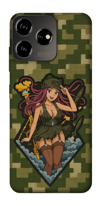 Чохол на ZTE Blade V50 Design 4G Military Waifu фото 1 з 1