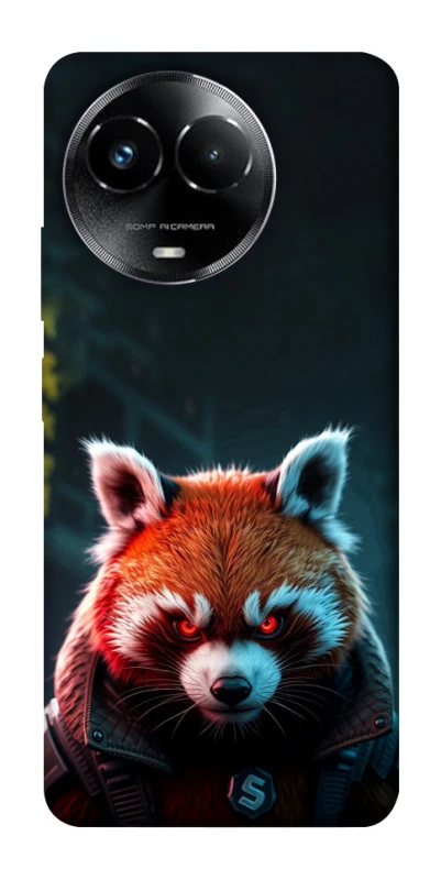 Чохол на Realme C67 4G Cyber Red Panda фото 1 з 1