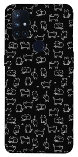 Чохол на OnePlus Nord N10 5G Black Cats фото 1 Чохол на OnePlus Nord N10 5G Black Cats фото 1 з 1