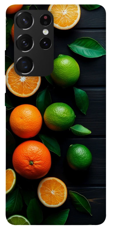 Чехол на Samsung Galaxy S21 Ultra citrus фото 1 из 1