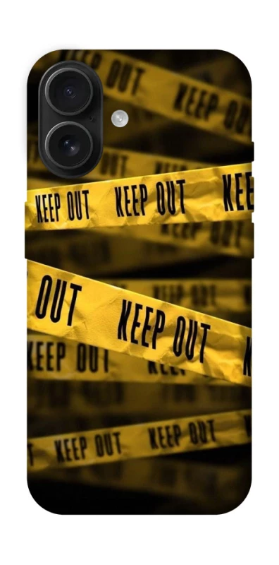 Чехол на Apple iPhone 16 keep out фото 1 из 1