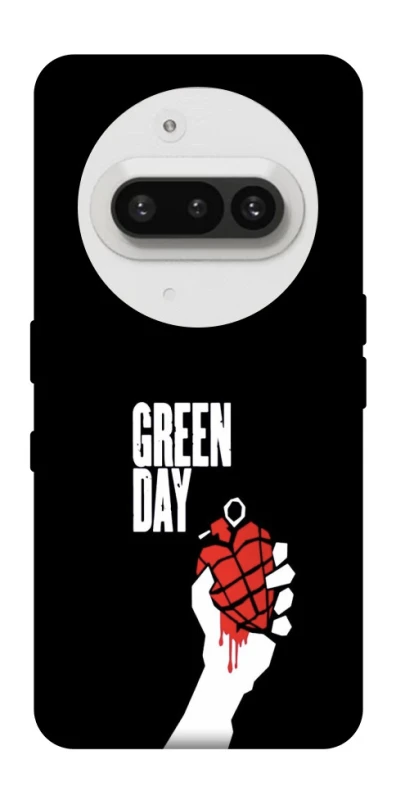 Чехол на Nothing Phone (3a) Green Day logo фото 1 Чехол на Nothing Phone (3a) Green Day logo фото 1 из 1
