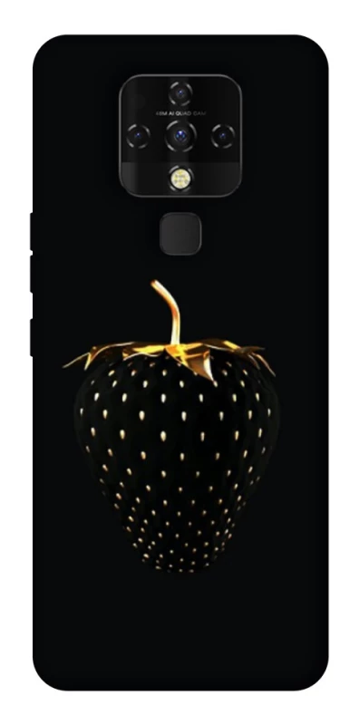 Чохол на TECNO Camon 16 SE Чорна полуниця фото 1 з 1