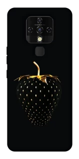 Чохол на TECNO Camon 16 SE Чорна полуниця фото 1 з 1