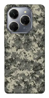 Чехол на TECNO Spark 20 Pro Camouflage v25 фото 1 из 1