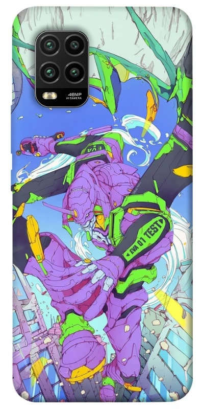 Чехол на Xiaomi Mi 10 Lite Евангелион v2 фото 1 из 1