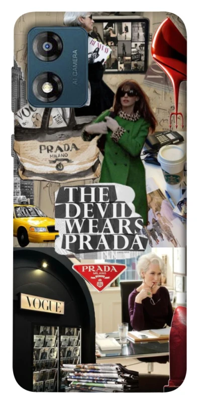 Чохол на Motorola Moto E13 Fashion collage ver.14 фото 1 з 1