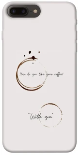 Чехол на Apple iPhone 7 plus / 8 plus Coffee with you фото 1 из 1