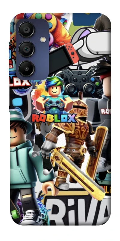 Чохол на Samsung Galaxy A15 4G/5G Roblox collage ver.1 фото 1 з 1