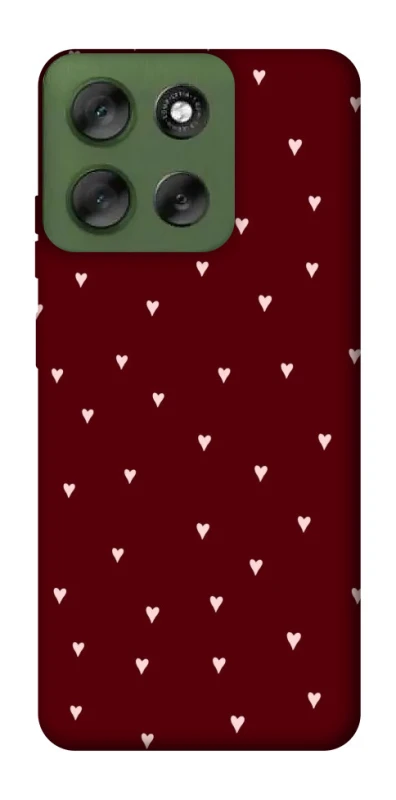 Чехол на Motorola Moto G56 5G Smal hearts фото 1 Чехол на Motorola Moto G56 5G Smal hearts фото 1 из 1