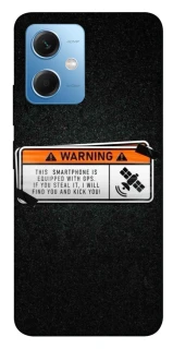 Чохол на Xiaomi Redmi Note 12 5G Warning фото 1 з 1