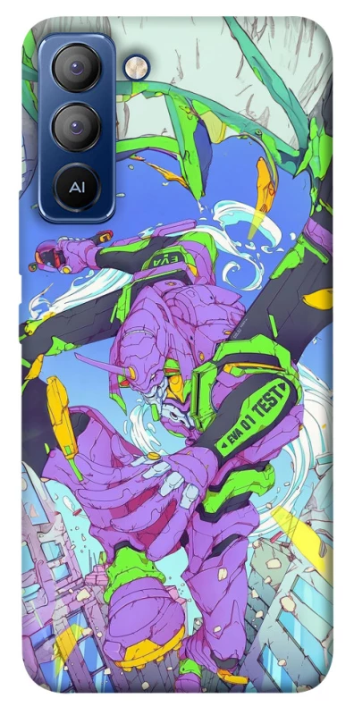 Чохол на TECNO Pop 5 LTE Євангеліон v2 фото 1 з 1