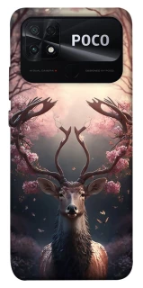 Чехол на Xiaomi Poco C40 Скандинавский олень v3 фото 1 из 1