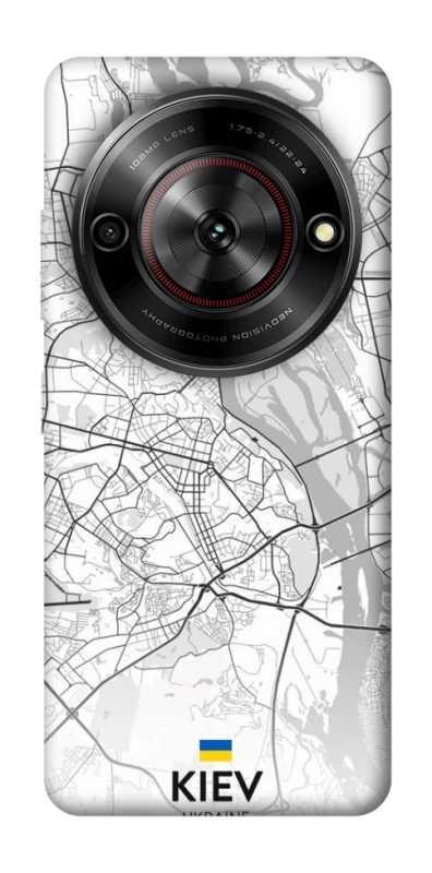 Чохол на ZTE Nubia Focus Kiev white map фото 1 з 1