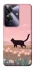 Чохол на Realme Note 60 cat on a field фото 1 з 1